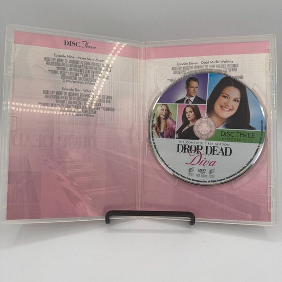 Drop Dead Diva: The Complete First Season (3-Disc DVD Set) – Tested in Good Cond - Picture 6 of 7